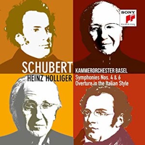 SCHUBERT HOLLIGER 4 et 6 D417 et D589 SONY classical critique cd review classiquenews